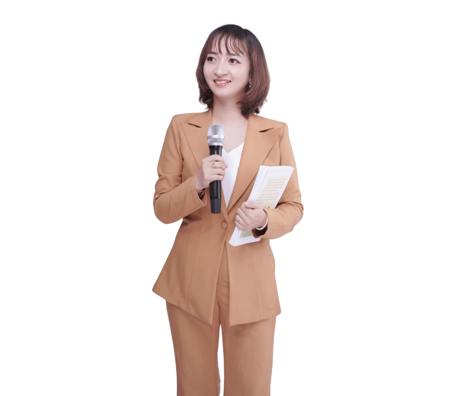 Nguyễn Thị Ngọc Dung chia sẻ trước đám đông